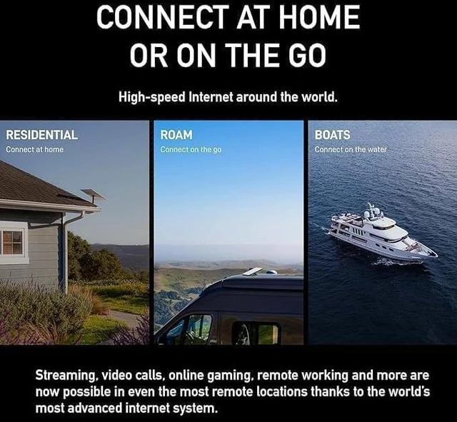 Alt view image 6 of 6 - STARLINK Region Free Unlocked Mini Kit 4th Gen Portable Antenna with Free Region Unlock & Wi-Fi Router High-Speed Satellite Internet for RVs, Camping, Travel, Remote Work & Off-Grid Living