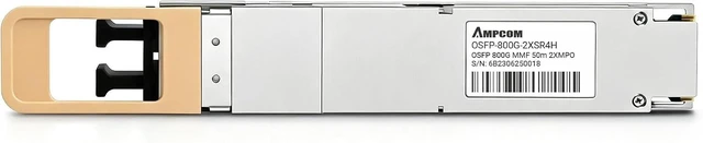 Alt view image 2 of 7 - AMPCOM 800G OSFP Transceiver Compatible for MMA4Z00-NS 2xSR4 InfiniBand NDR