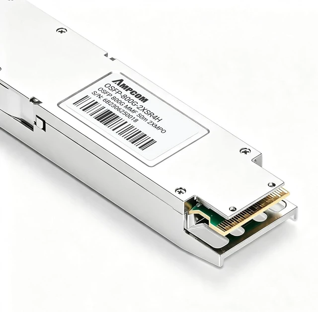 Alt view image 6 of 7 - AMPCOM 800G OSFP Transceiver Compatible for MMA4Z00-NS 2xSR4 InfiniBand NDR
