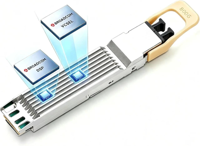 Alt view image 5 of 7 - AMPCOM 800G OSFP Transceiver Compatible for MMA4Z00-NS 2xSR4 InfiniBand NDR