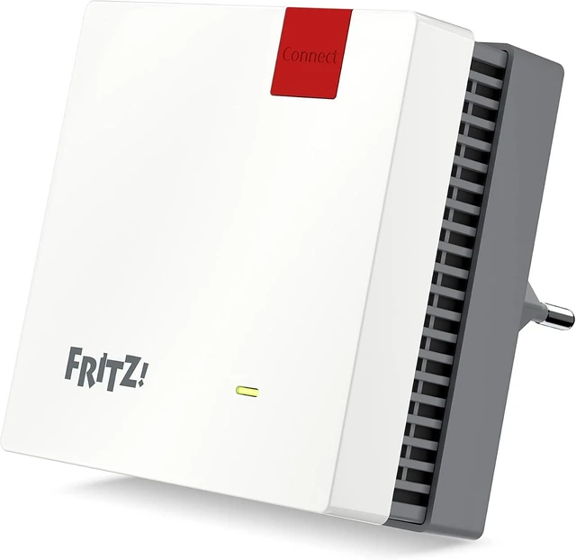 Main image of SONO Fritz! Repeater 1200 AX (ripetitore Wi-Fi 6) dotato di Due unità Radio (Banda 5 GHz (fino a 2.400 Mbps), Banda 2,4 GHz (fino a 600 Mbps), versione in Lingua tedesca)