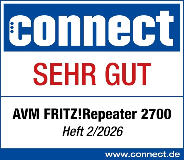Alt view image 4 of 4 - FRITZ! Repeater 2700 - Wi-Fi 7 und intelligentes Mesh ?berall im Heimnetz (20003135)