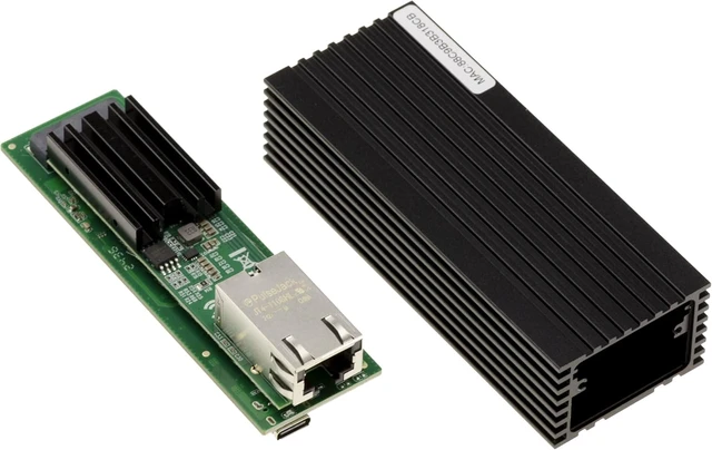 Alt view image 4 of 4 - KALEA-INFORMATIQUE USB 4 Thunderbolt 3 10G to Network 10 GIGABIT ETHERNET 10G 5G 2.5G 1G 100MB Adapter Cord with AQC113 Chipset