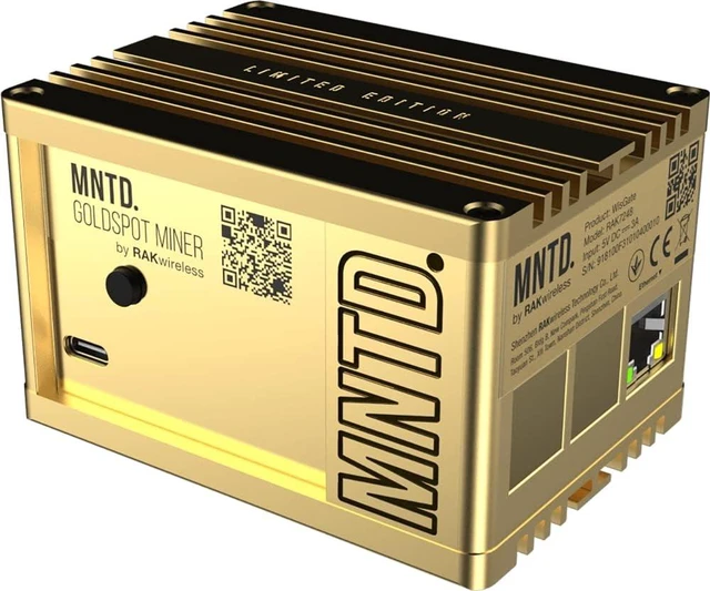 Main image of MNTD Helium Goldspot Miner (Gold)