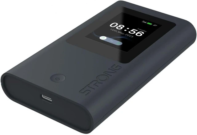 Alt view image 2 of 2 - Strong 5G+ HOPI AX1800 Mobile WLAN Router with eSIM, Dual Band WiFi 6