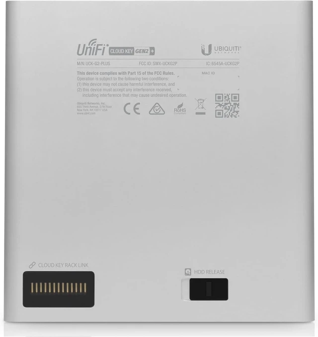 Alt view image 5 of 7 - Ubiquiti UniFi Cloud Key Gen2 Plus (UCK-G2-PLUS), Single,dual band