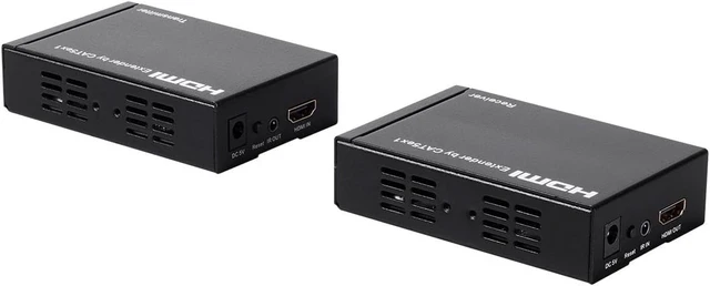 Alt view image 2 of 6 - Monoprice HDMI Extender Over Single CAT6 (TCP/IP) - 100 Meters (328 Feet) With IR Support, HDCP 1.1 - Blackbird Series