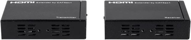 Alt view image 3 of 6 - Monoprice HDMI Extender Over Single CAT6 (TCP/IP) - 100 Meters (328 Feet) With IR Support, HDCP 1.1 - Blackbird Series