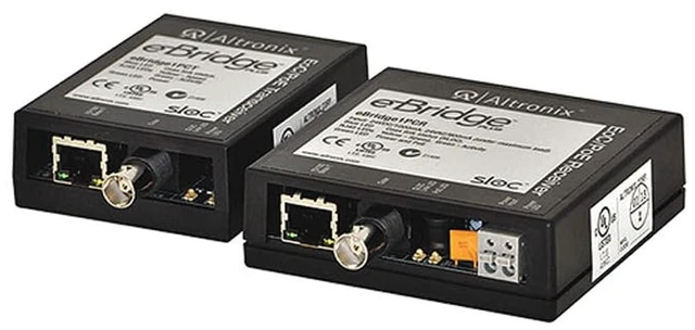 Main image of ALTRONIX CORP. Altronix Corp. Ebridge1pcrt Ebridge Plus - Ethernet/Poe Over Coax Kit. Supports Ip Video/Data/Poe Over Exis