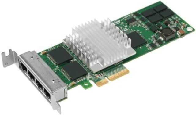 Main image of Intel EXPI9404PTL PRO/1000 PT Quad Port Server Adapter - Network adapter - PCI Express x4 low profile - Gigabit Ethernet x 4