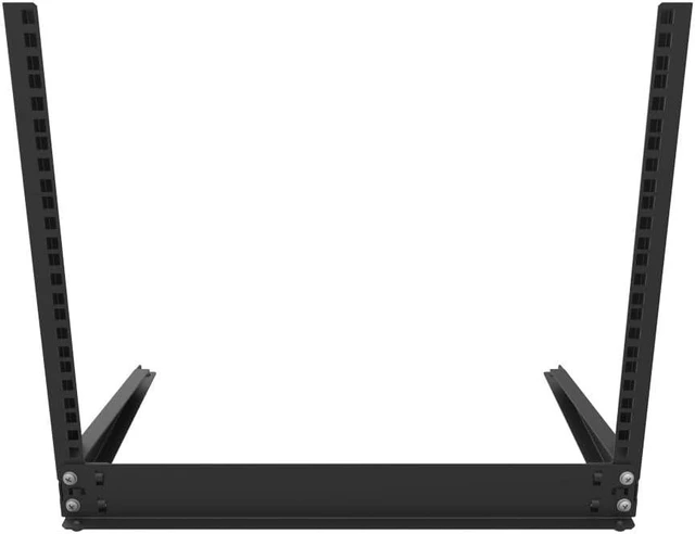 Alt view image 3 of 6 - RackSolutions 8U Open Frame 2 Post Desktop Rack for Networking and AV Equipment