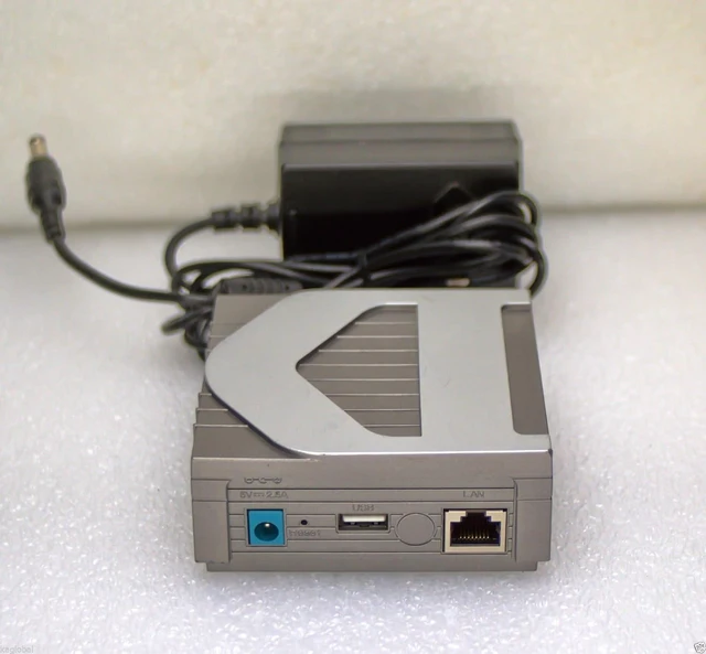 Alt view image 3 of 5 - D-Link DP-301U 10/100TX 1-USB Port Print Server