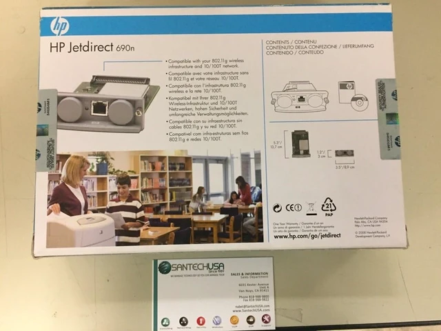 Alt view image 2 of 2 - HP Jetdirect 690n Wireless Print Server