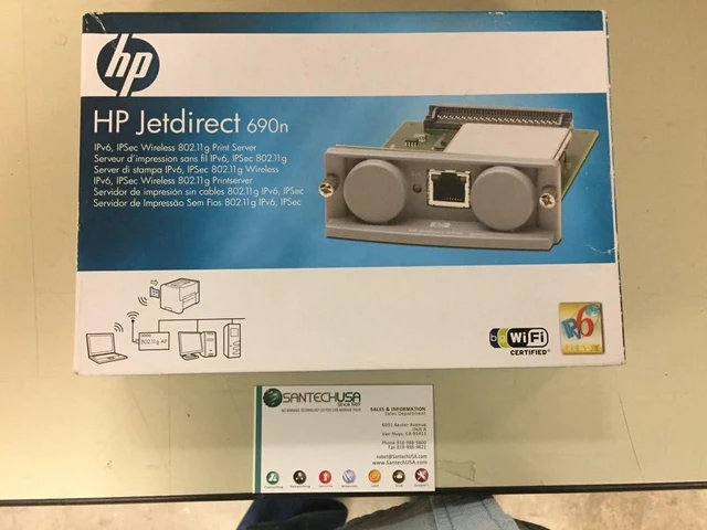 Main image of HP Jetdirect 690n Wireless Print Server