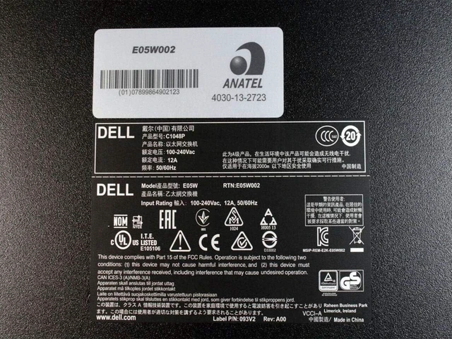 Alt view image 6 of 7 - Networking C1048P 48-Port Next Generation Rapid Access Node J9K8D w/Cable