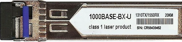 Main image of Alcatel-Lucent Compatible iSFP-100-BXLC-U - 100BASE-BX-U SFP Transceiver