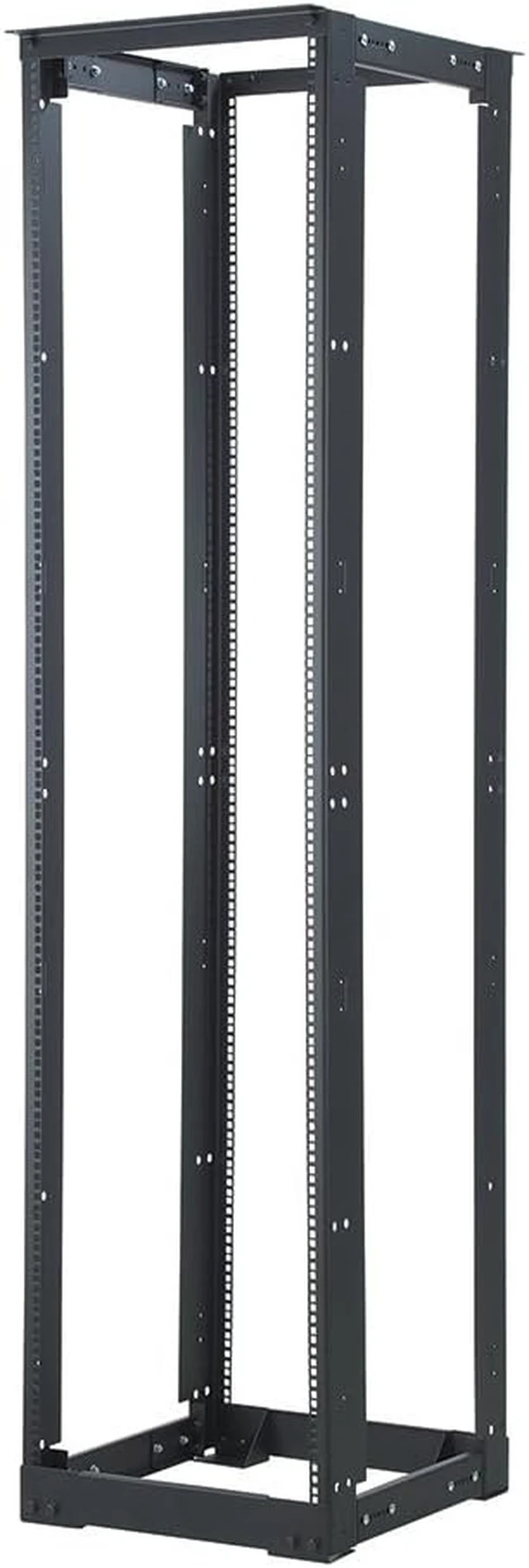 Alt view image 2 of 2 - C2G/Cables to Go 14592 45U 4-Post Adjustable Open Frame Rack with M6 Rails 21 to 32" Depth