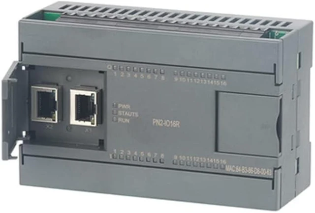 Main image of PN2-IO16R Remote I/O Communication Module Distributed PN Bus Expansion Dual-Network Port Digital 16 in 16 Out