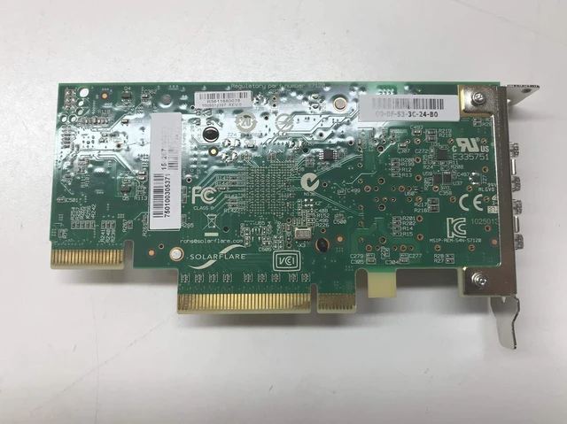 Alt view image 3 of 3 - Solarflare Communication Sfn7022F Flareon Ultra 2Port 10G Adapter