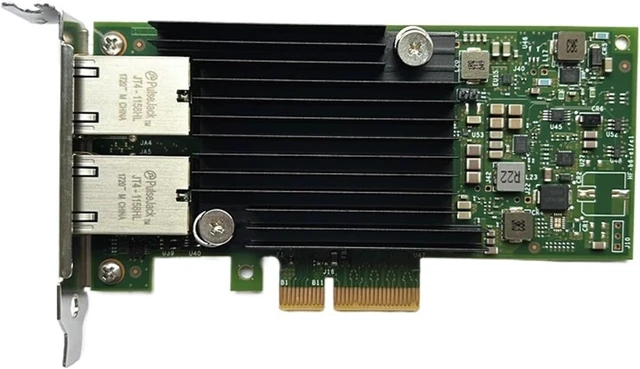 Alt view image 4 of 6 - 562T 817738-B21 817736-001 2-Port 10 Gigabit Electric Network Card for Server Workstation Industrial Control Equipment