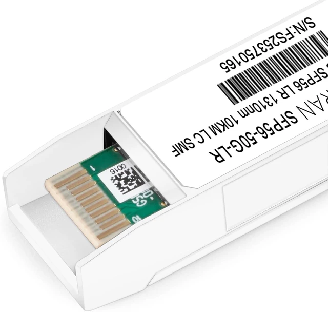 Alt view image 4 of 5 - 50GBASE-LR SFP56 Optical Transceiver Module Compatible with Cisco SFP-50G-LR-S 1310nm 10km DDM Duplex LC SMF