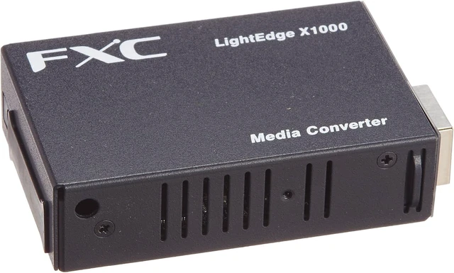 Main image of FXC inc. Gigabit SFP to RJ45 Fiber Media Converter,1000BASE-SX,Made in Japan,Durable Metal Casing,Auto-Negotiation,LightEdgeXchange1000Series,LEX1851-1F