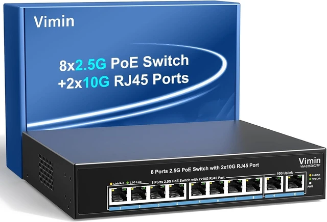 Main image of 8-Port 2.5G PoE+ Switch