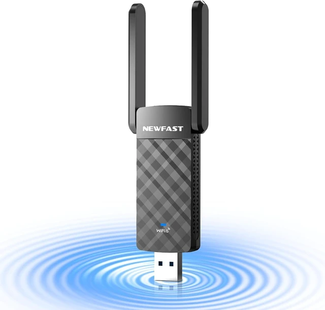 Main image of NEWFAST USB WiFi Adapter for Desktop PC U352 AX1800 Mbps WiFi 6 Adapter