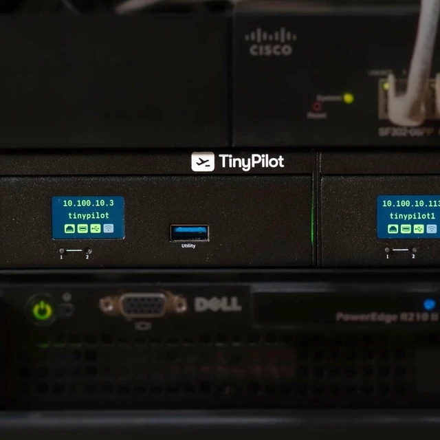 Alt view image 7 of 7 - Secure KVM Over IP + Console Server for Remote Server Access