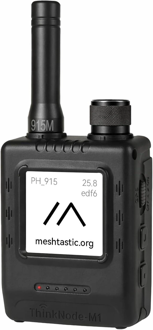 Main image of LoRa Meshtastic Transceiver with GPS and nRF52840 - ThinkNode M1 with 1.54" EPD Screen and Case, SX1262 Wireless Module 915MHz, 1200mAh Battery for Meshtastic