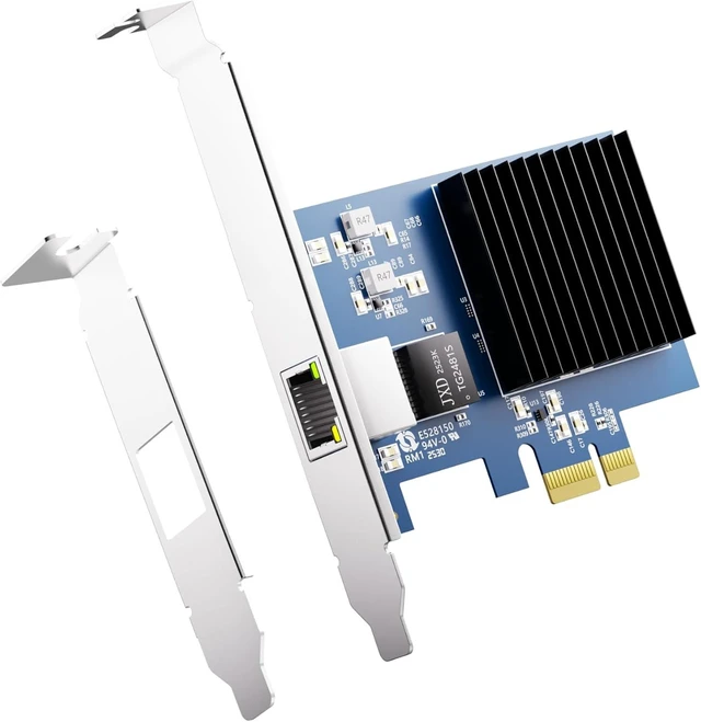 Main image of Ipolex 10G Network Card, PCIe 4.0 x1 Network Adapter with RTL8127 Chip