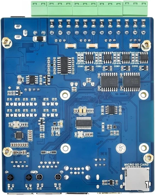 Alt view image 2 of 7 - Dual ETH Quad RS485 Base Board (B) for Raspberry Pi Compute Module 4 with Gigabit Ethernet 4CH Isolated RS485 USB2.0 @XYGStudy (CM4-ETH-RS485-BASE-B)