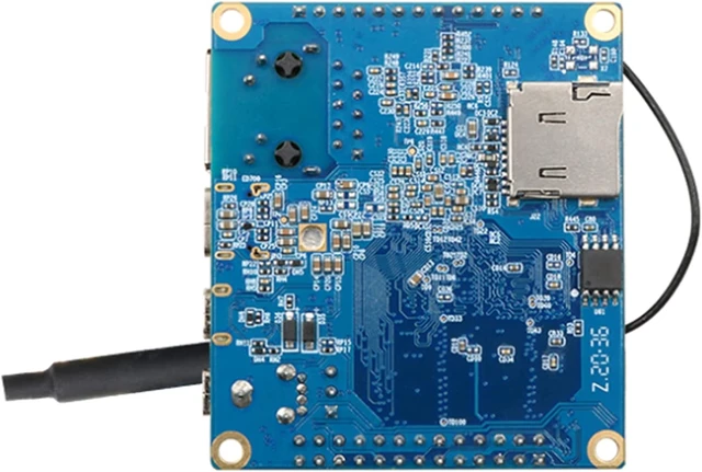 Alt view image 3 of 7 - Orange Pi Zero 2 Development board 1GB RAM with Allwinner H616 Chip,Support BT, Wif,Android 10,Ubuntu,Debian OS Single Board (Zero2+Heat Sink+Power Supply+Case)