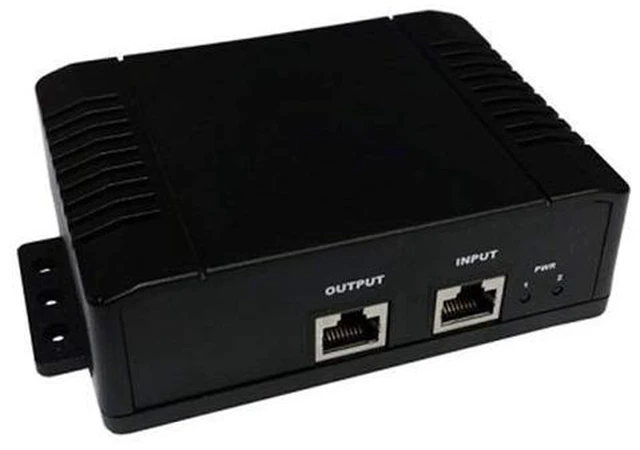 Main image of 10-60VDC Wire Term Input, 56V 70W 802.3at 4pair GigE PoE Ins, PoE Pinout: 3,4,5,6V+;1,2,7,8V-, Dual 802.3at Detect, Isolated in/Out, Shield/Surge Prot, LVD, for Axis PTZ cams, Cisco UPOE
