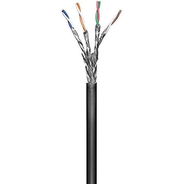 Alt view image 2 of 2 - Network Cable Oem Skein S/FTP Cat.7 Copper LSZH 100m Black