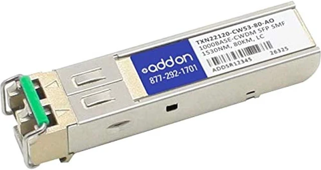 Main image of Add On TXN22120-CW53-80-AO SFP (Mini-Gbic) Module