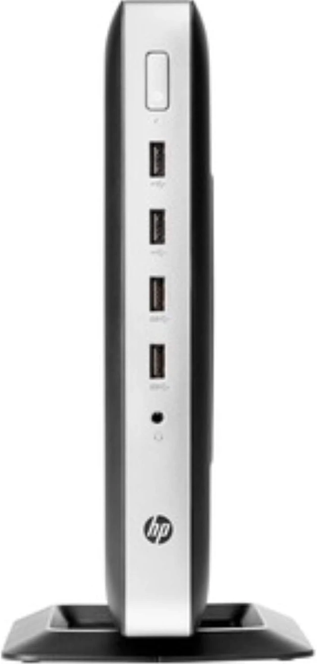 Main image of HP 2ZV01AT#ABA t630 Thin Client - Tower Desktop - 8 GB RAM - 32 GB Flash - AMD Radeon R7 - Black/Silver