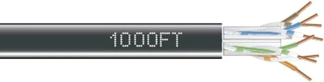 Main image of Black Box EYN868A-PB-1000 1000 ft. Gigatrue 550 Category 6 Bulk, Red