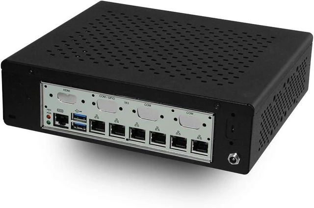 Main image of MITXPC Headless Fanless Networking PC w/ 6 x Intel GbE LAN for IoT, Networking
