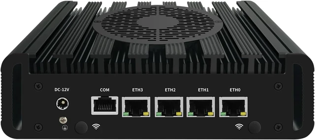 Alt view image 2 of 5 - Firewall Mini PC Ryzen R2314 with 4*i226 2.5G LAN,Mini Desktop Computer
