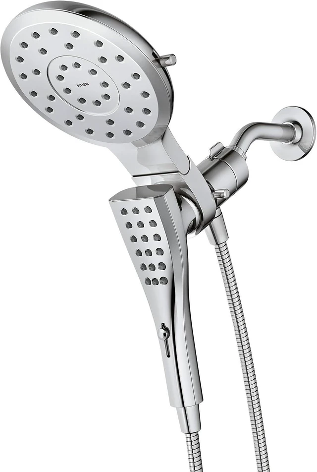 Main image of Moen Verso Chrome Rain Showerhead & Handshower Combo, 220C2