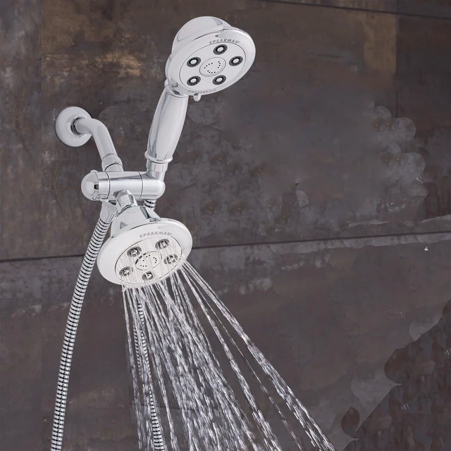 Alt view image 2 of 4 - Speakman VS-233011-BN Chelsea Anystream 2-Way Shower Combination, 2.5 GPM, Brushed Nickel