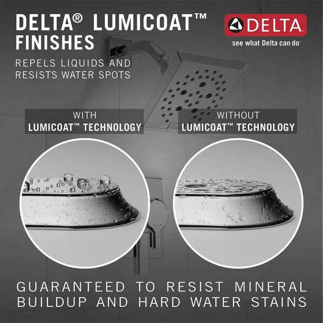 Alt view image 3 of 6 - DELTA FAUCET RP62955PR Universal Shower Head, Lumicoat Chrome