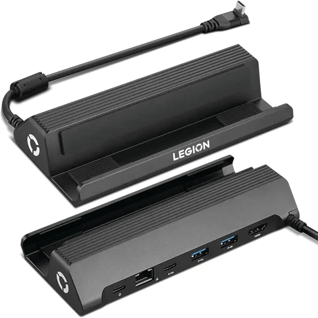 Main image of Legion Go USB-C Hub Dock for Legion Go 6-in-1 Dock, Port Expansion, Charging, Video, Ethernet Support