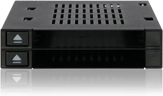 Main image of ICY DOCK Dual 2.5 SSD Dock Trayless Hot-Swap SATA / SAS Mobile Rack for Ext 3.5 Bay