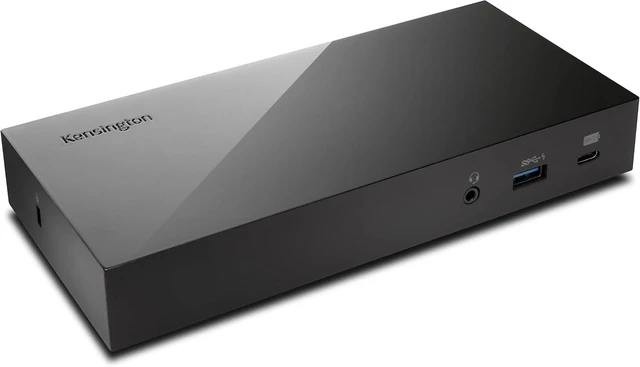 Main image of Kensington 38249 SD4800P Universal USB-C Scalable Video Docking Station, 60W PD - DP/DP/HDMI - Windows, Includes USB C Cable and Power Adapter