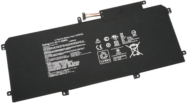 Main image of 11.4V 45Wh 3830mAh C31N1411 0B200-01180000M Replacement Laptop Battery for ASUS Zenbook UX305 UX305F UX305C UX305CA UX305FA U305 U305F U305L U305FA U305CA U305C Series