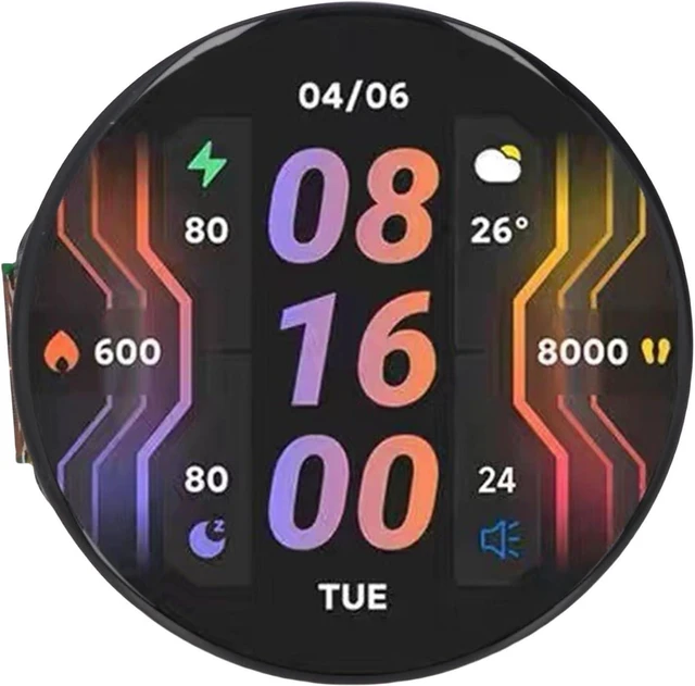 Main image of ESP 32 S3 1.46 Inch Round Touch Screen with 32 bit LX7 Core Processor, Supports WiFi & BLE, 412 × 412 Resolution, RGB Color Round Display Fit for PCF85063 RTC Chip