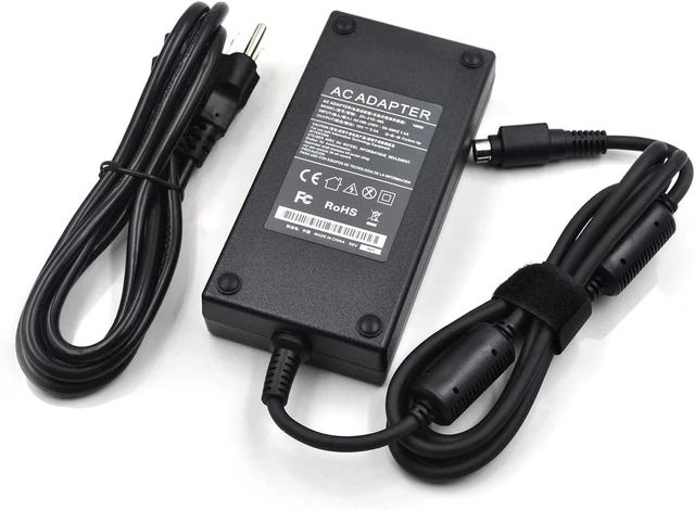 Main image of 180W 19V 9.5A AC Adapter Laptop Charger PA3546E-1AC3 Compatible with Toshiba Qosmio X500 X505 X70 X70-A X75 X75-A X770 X775 X870 X875 with Power Cord