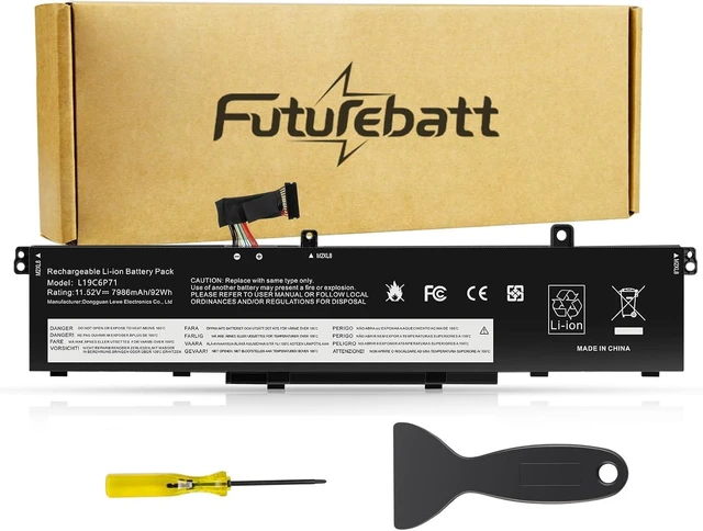 Main image of Futurebatt L19C6P71 Battery Replacement for Lenovo ThinkPad P15 P17 T15G G1 G2 Gen 1 2 Mobile Workstation 20ST 20SU 20SN 20SQ 20YS 20YR 20UR 20US 20ST000DGE 5B10W13958 5B10W13959